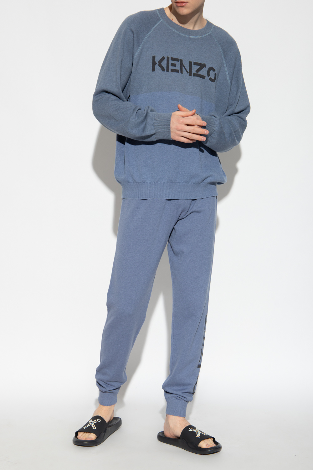 Kenzo discount tracksuit grey